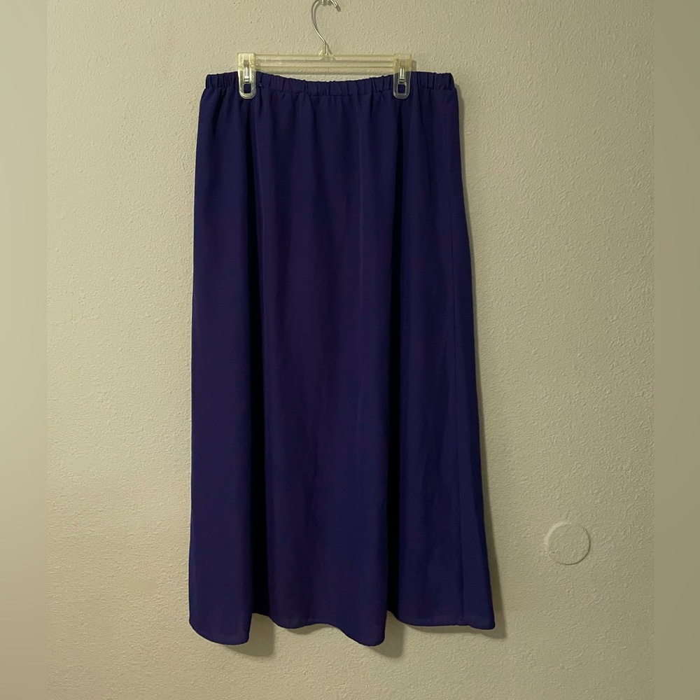 Purple skirt